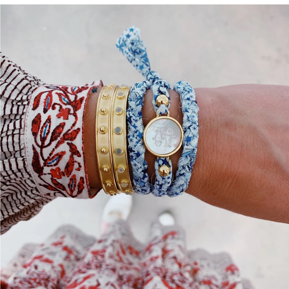 Asha Liberty Print Wrap Bracelet “L”